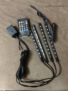 atmosphere lights for car with remote