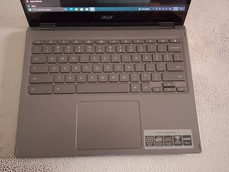 Acer Chromebook Spin 713 i5 10gen laptop 7