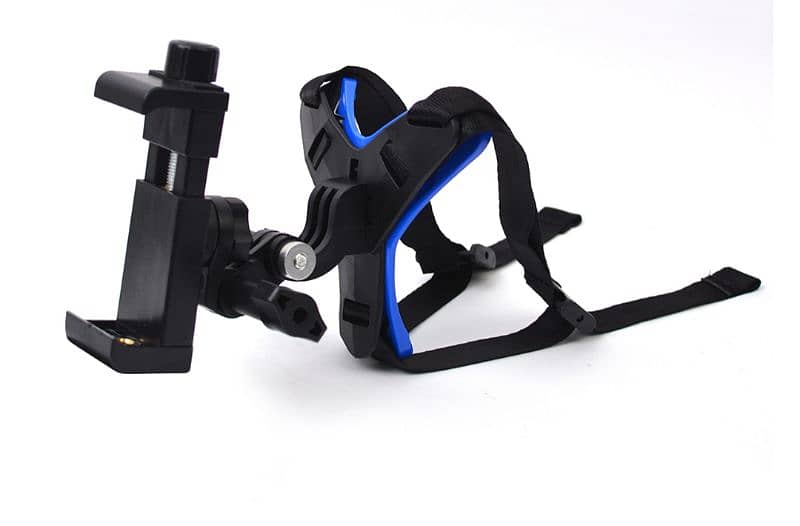 Helmet mount for mobile and GoPro 1