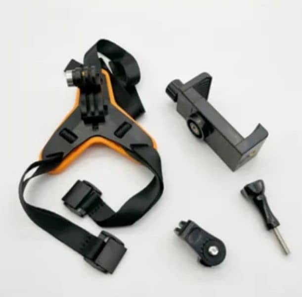 Helmet mount for mobile and GoPro 3