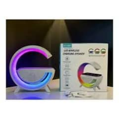 G Shaped Lamp bt 2301 portable speaker with RGB Colourfull Lights