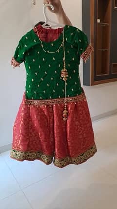 Choli lehnga 9 years old girl 0