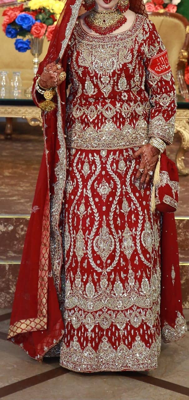Bridal Lehnga For Sale Only One time Used 2