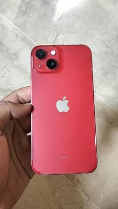 iPhone 13 with box 128GB Red Colour Water pack 0