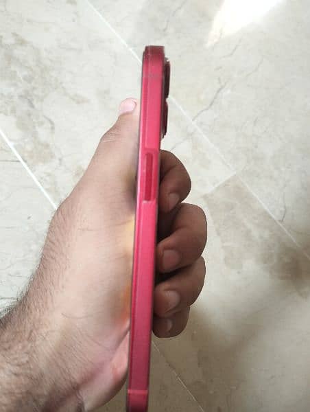 iPhone 13 with box 128GB Red Colour Water pack 6