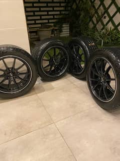 17 inch rays with tyres