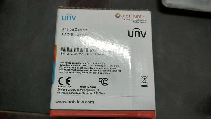 uniview Color + voice  Analog camera 1