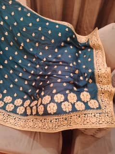 a beautiful saree for sale in excellent condition only one time used 0