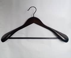 Wooden Coat Hanger (dark brown) (brown)