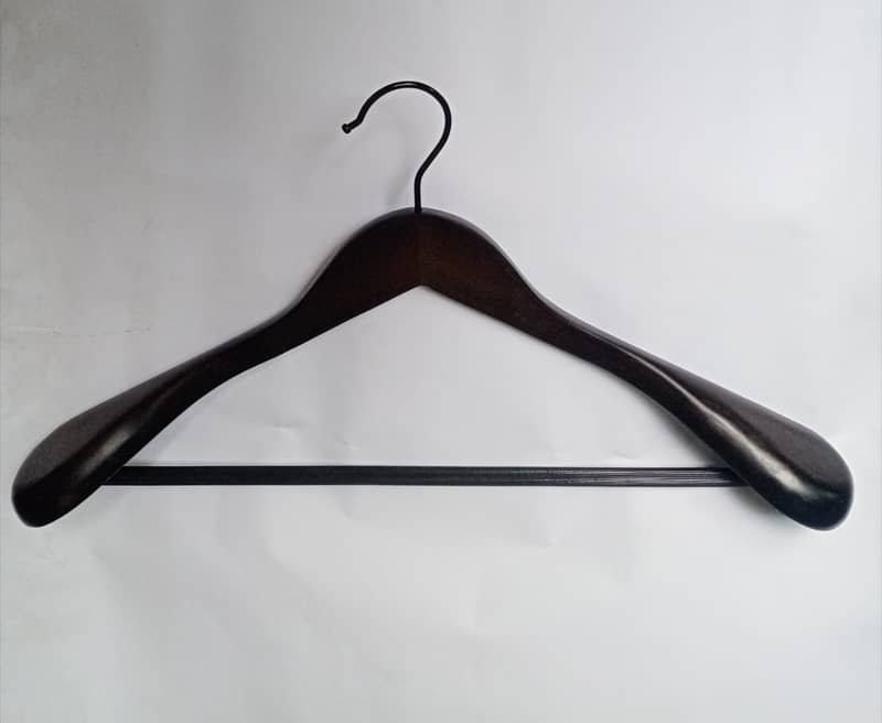 Wooden Coat Hanger (dark brown) (brown) 0