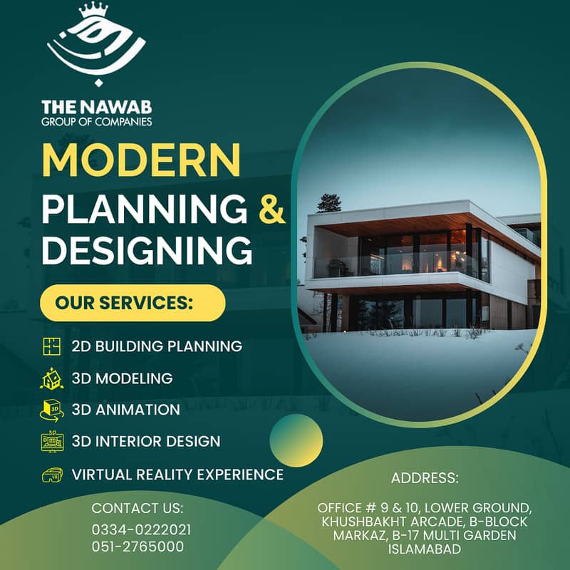 Modern Building Planning, Designing & Construction 1