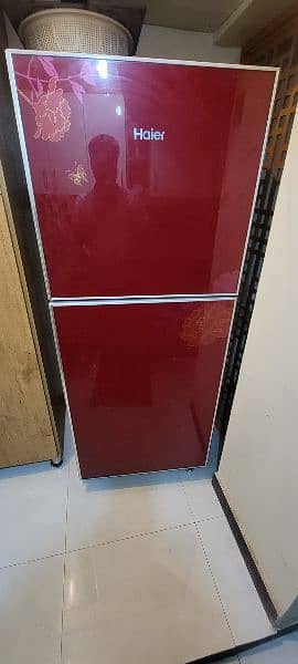 Haier 16 cubic glass door 0