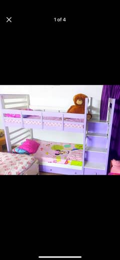 Stylish Solid wood (not ply wood) kids bunk bed