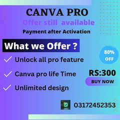 Canva PRo 300