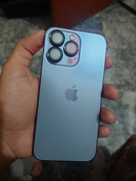 iphone 13projv 128GB 10/10  sierra blue colour 0