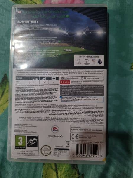 nintendo switch game fc 24 with box 1