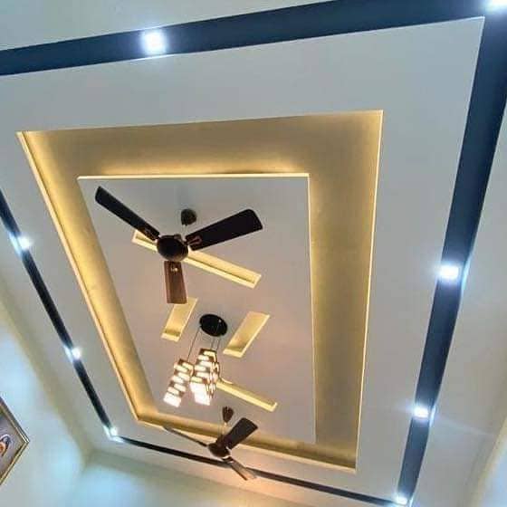 false ceiling pop / Gypsum ceiling/moldling frame /Roof ceiling 4