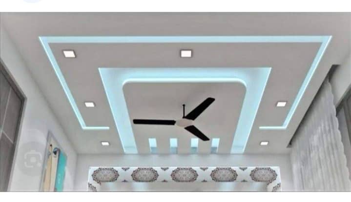 false ceiling pop / Gypsum ceiling/moldling frame /Roof ceiling 8
