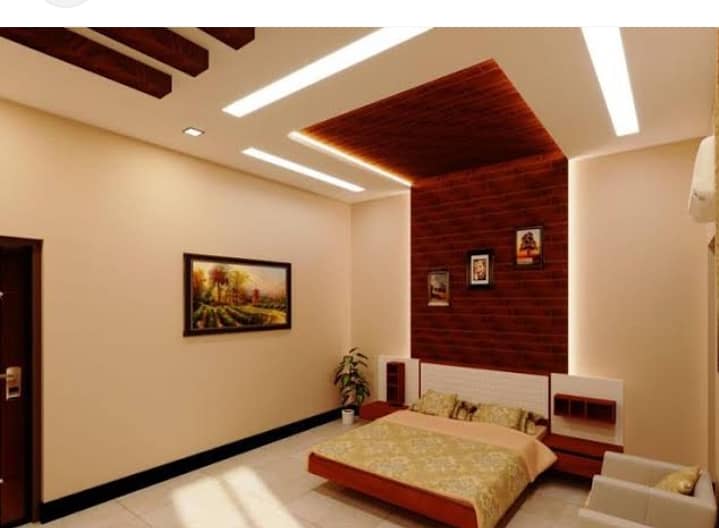 False Ceiling work, Hoom Decor , Pop false Ceiling services 12