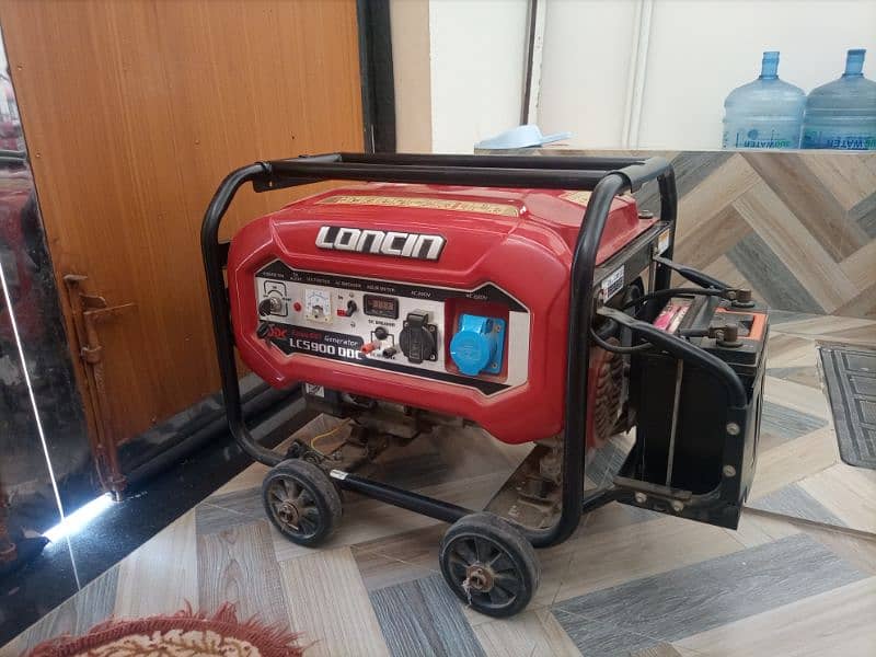 Loncin (LC5900) 3.5Kva Petrol+Gas Generator 0