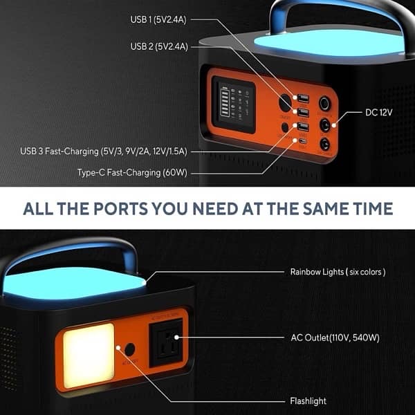 Tigfox T500 500watt portable power station 2