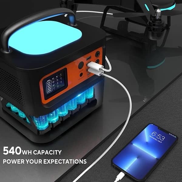 Tigfox T500 500watt portable power station 3