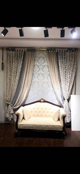 velvet Curtains\| Length 90” | Width 67” 1