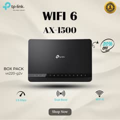 Tp Link/ VX220/ AX1500 / Wifi 6/ Next-Gen/ VDSL/ADSL/WAN/Router/ New