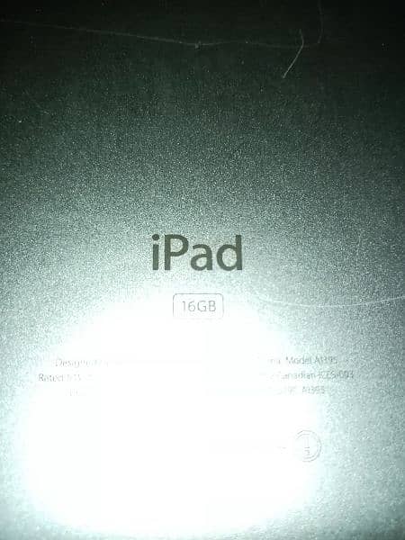 Model A1395 iPad 16GzB 0