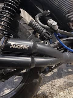 Akrapovic dual exhaust for sale 0