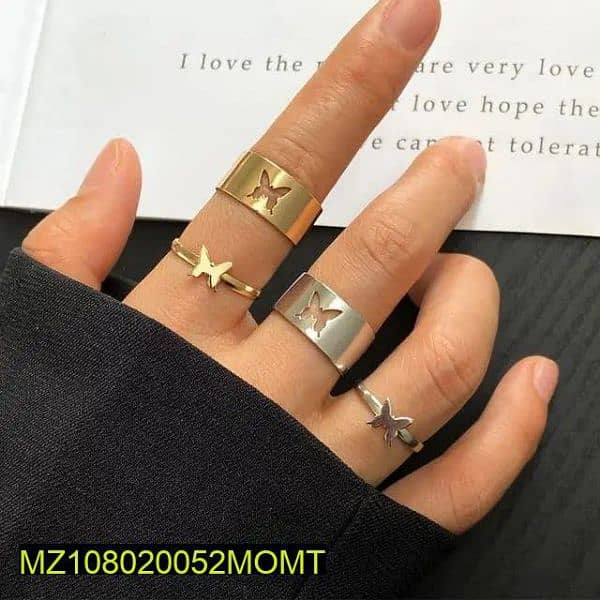 Ring set pack of 4 5