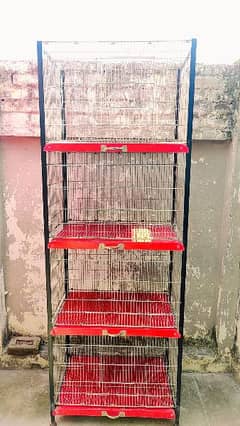 4 portions Galvanized Angle folding cage for sale size 2.5*1.5*1.5