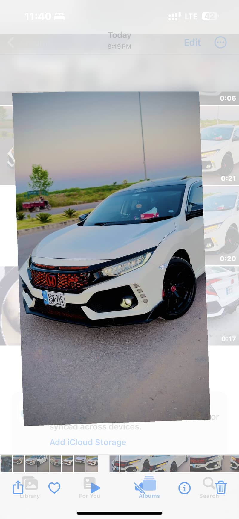 Honda Civic Oriel 2021 2