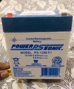 Original Power Sonic 12Volt / 5Ah Battery