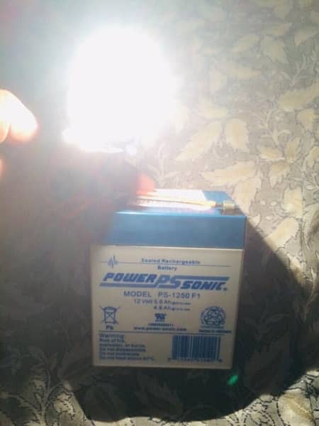 Original Power Sonic 12Volt / 5Ah Battery 1