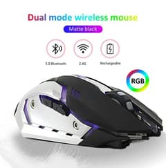 Wireless Gaming Mouse A4 2.4G 1600 DPI LED Rechargeable Adjustable