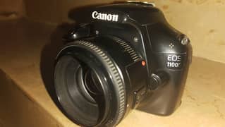 Canon 1100d with 50/mm lens
