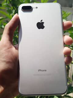 Silver iphone 7plus 128gb