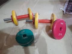 adjustable Dumbbell set with weights