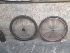 usable cycle Rim with tired tube