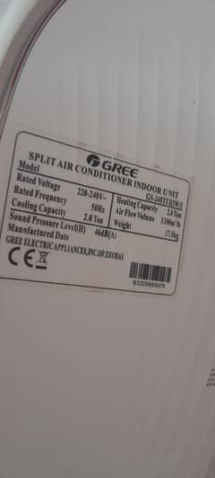 Gree inverter Ac gs-24fith3w  model