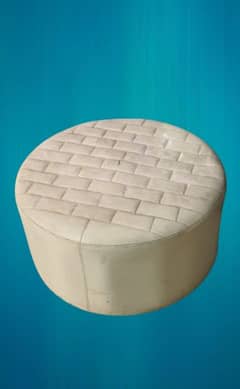 Used Round Ottoman  For Sale