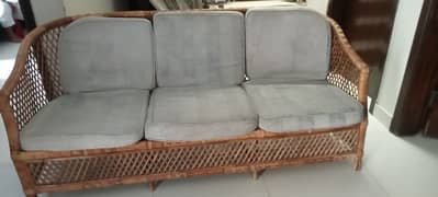 Cane Sofa 3 Seater Comfortable with seats