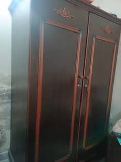 wooden wardrobe cupboard