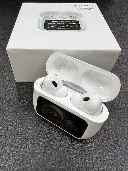 New A9 Pro Apple Airpods ANC/ENC Noise Reduction, Touch Control 2