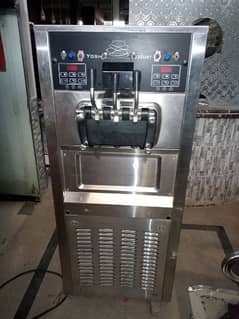 Air puff Softy ice cream machine imported