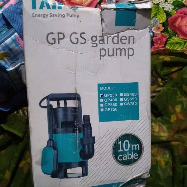 Garden pump condition new 0