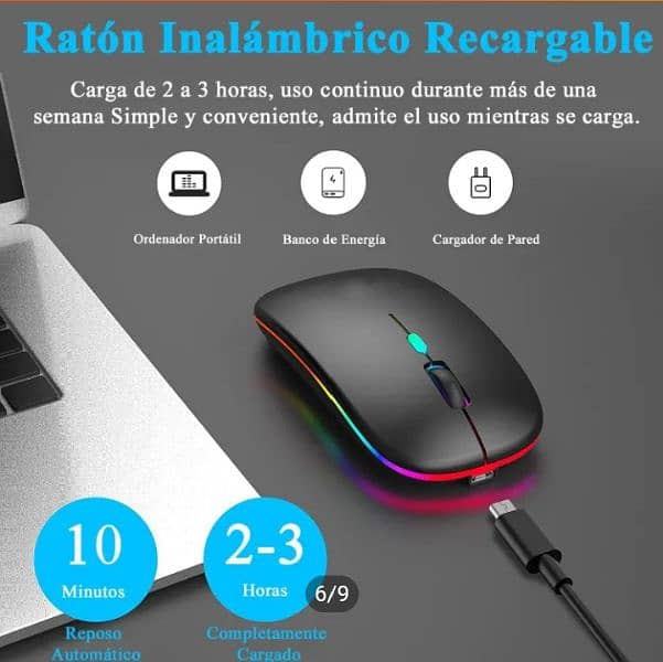 This Ultra Slim Dual Mode Bluetooth mouse is the perfect 7