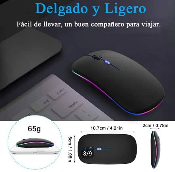This Ultra Slim Dual Mode Bluetooth mouse is the perfect 8