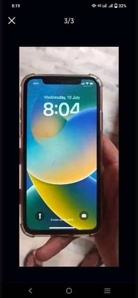 iPhone X pta approved Face ID working truetone  active 0